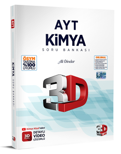 3D Yayınları Ayt Kimya Soru Bankası