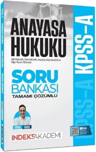 KPSS A Grubu Anayasa Hukuku Soru Bankası Çözümlü - Erdal Fanid İndeks Akademi Yayıncılık FotokoPink