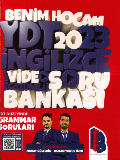 YDT İNGİLİZCE VİDEO ÇÖZÜMLÜ SORU BANKASI FotokoPink