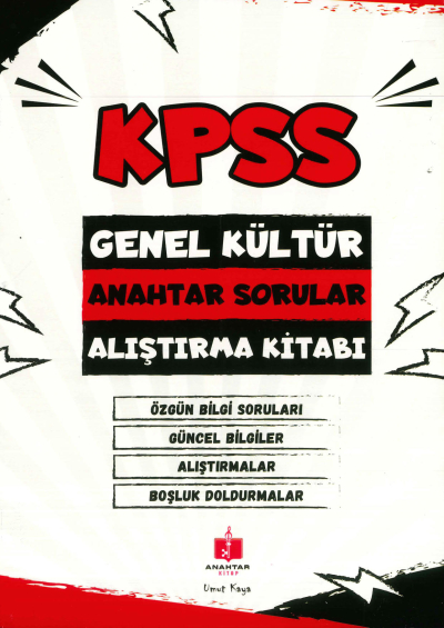 KPSS GK ANAHTAR SORULAR ALIŞTIRMA KİTABI (TARİH-COĞ.-VAT.) FotokoPink