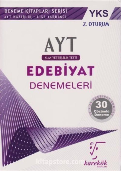 AYT Edebiyat Denemeleri Karekök Yayınları
