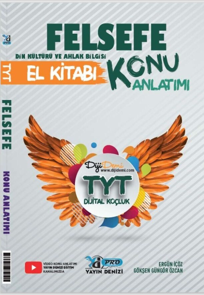 TYT Felsefe Din Kültürü Pro Konu Anlatımı El Kitabı FotokoPink