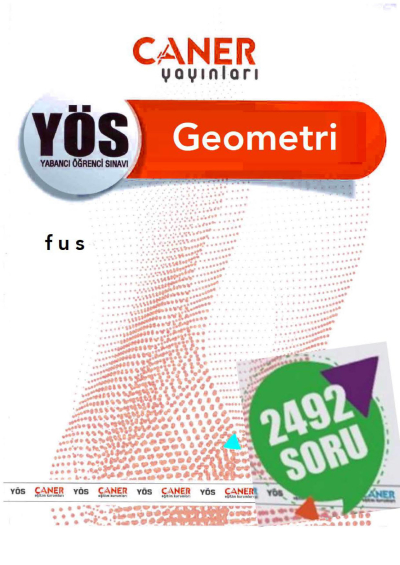 YÖS Geometri 2492 Soru Bankası Caner Yayınları FotokoPink