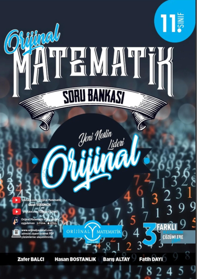 11. Sınıf Matematik Orijinal Soru Bankası Orijinal Yayınları FotokoPink