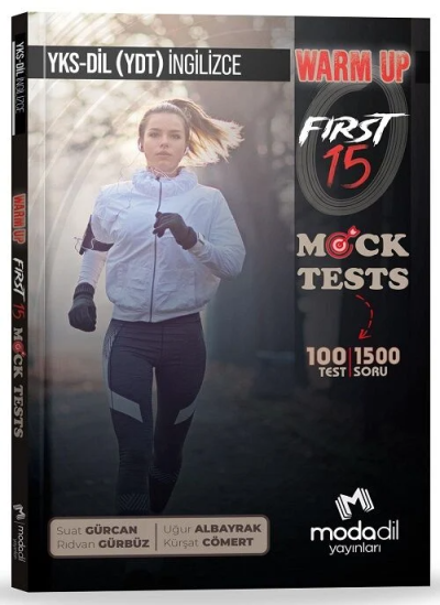 YKSDİL İngilizce WARM UP First 15 Mock Tests Modadil Yayınları FotokoPink