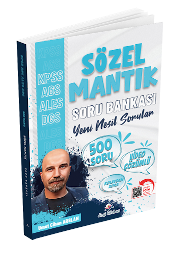 KPSS MEB-AGS ALES DGS Sözel Mantık Soru Bankası Çözümlü Dizgi Kitap FotokoPink