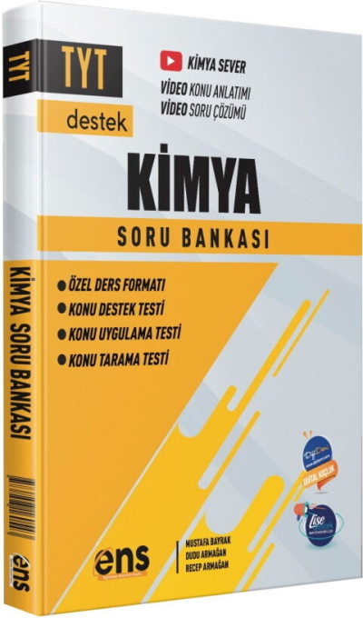 TYT Kimya Destek Soru Bankası ENS Yayıncılık