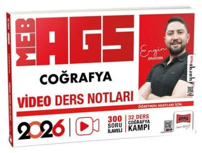 2026 MEB-AGS Coğrafya Video Ders Notları Yargı Yayınları FotokoPink