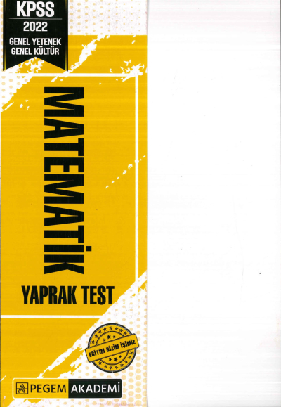 MATEMATİK YAPRAK TEST