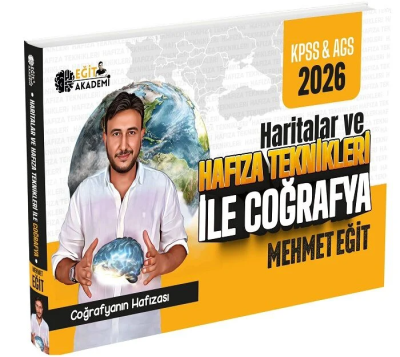 2026 MEB AGS KPSS Mehmet Eğit Haritalar ve Hafıza Teknikleriyle Coğrafya Eğit Akademi FotokoPink