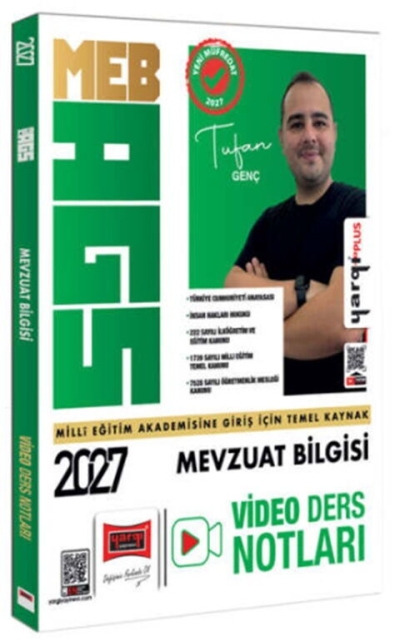 MEB-AGS Mevzuat Bilgisi Video Ders Notları - Tufan Genç Yargı Yayınları FotokoPink