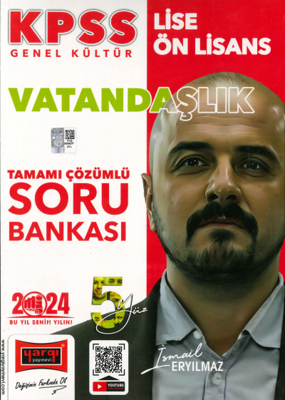 VATANDAŞLIK TAMAMI ÇÖZÜMLÜ SORU BANKASI (5YÜZ) FotokoPink