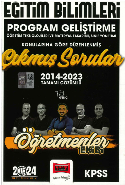 PROGRAM GELİŞTİRME 2014-2023 TAMAMI ÇÖZÜMLÜ ÇIKMIŞ SORULAR (ÖĞRETMENLER EKİBİ) FotokoPink