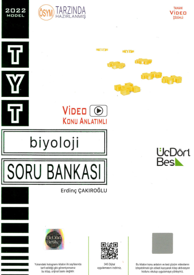 TYT Biyoloji Soru Bankası FotokoPink