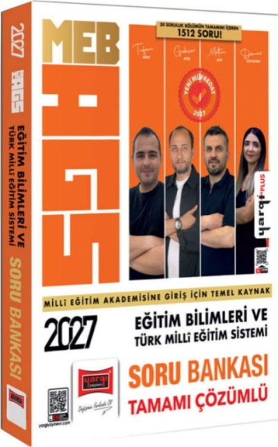 MEB-AGS Eğitim Bilimleri ve Türk Milli Eğitim Sistemi Tamamı Çözümlü Soru Bankası Yargı Yayınları FotokoPink