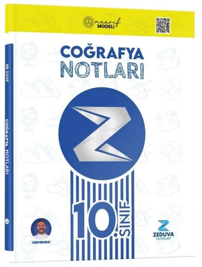Coğrafyanın Kodları Maarif Modeli 10. Sınıf Coğrafya Notları Zeduva Yayınları FotokoPink