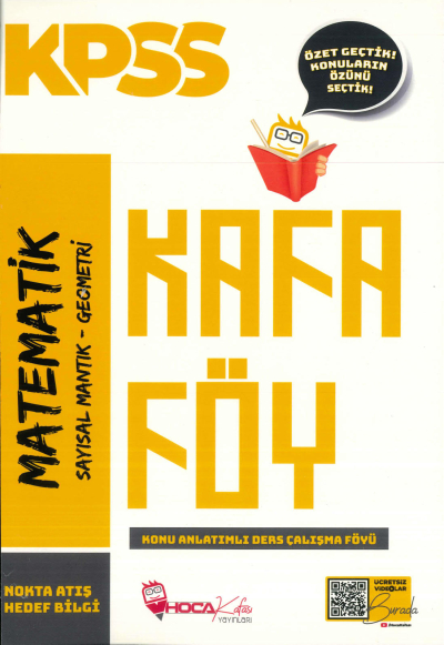 KAFA FÖY MATEMATİK SAYISAL MANTIK GEOMETRİ KONU ANLATIMLI DERS ÇALIŞMA FÖYÜ