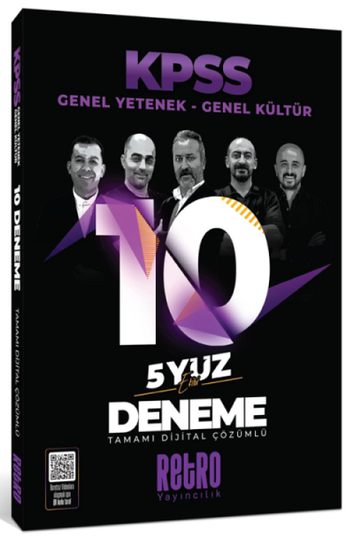KPSS Genel Yetenek Genel Kültür 10 Lu Deneme Retro Yayıncılık FotokoPink