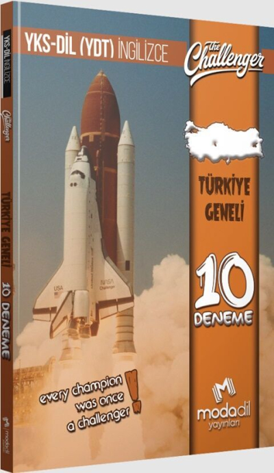 YKS DİL The Challenger Türkiye Geneli 10 Deneme Modadil Yayınları FotokoPink