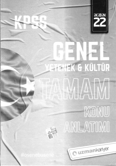 GY GK TAMAM KONU ANLATIMI TEK KİTAP FotokoPink