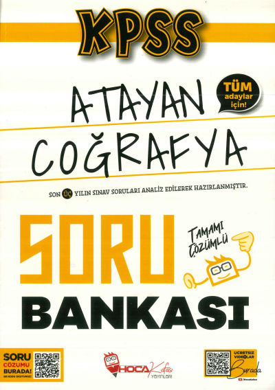 ATAYAN COĞRAFYA TAMAMI ÇÖZÜMLÜ SORU BANKASI FotokoPink
