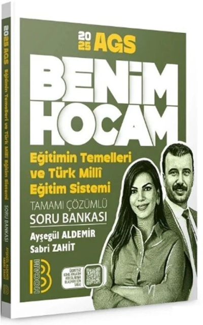 2025 Eğitimin Temelleri ve Türk Milli Eğitim Sistemi Tamamı Çözümlü Soru Bankası Benim Hocam Yayınları FotokoPink