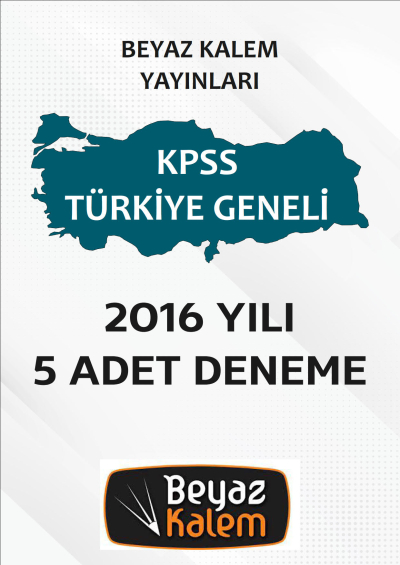 BEYAZ KALEM YAYINLARI 5 ADET TG DENEME