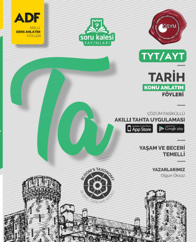 Soru Kalesi TYT AYT Tarih Konu Anlatım Föyleri