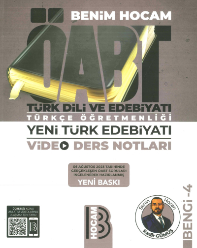 ÖABT TÜRK DİLİ VE EDEBİYATI TÜRKÇE ÖĞRETMENLİĞİ YENİ TÜRK EDEBİYATI VİDEO DERS NOTLARI BENGİ-4 FotokoPink