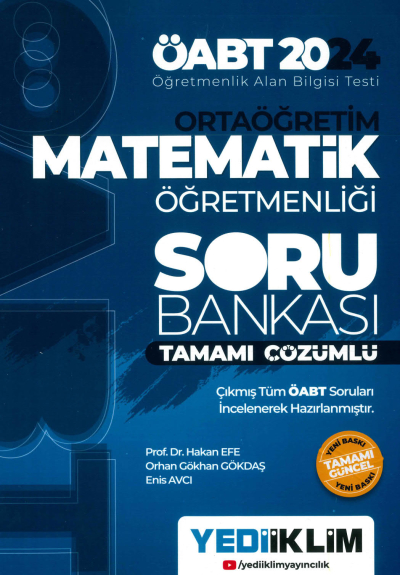 LİSE MATEMATİK ÖĞRETMENLİĞİ SORU BANKASI TAMAMI ÇÖZÜMLÜ FotokoPink
