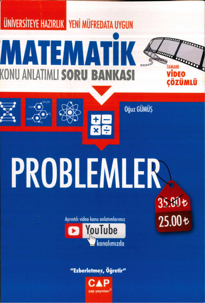MATEMATİK PROBLEMLER KONU ANLATIMLI SORU BANKASI FotokoPink