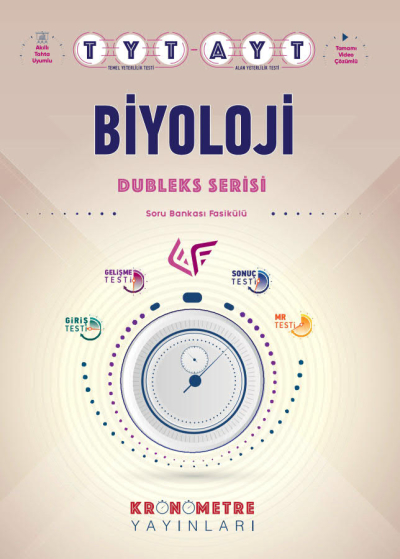 Tyt-Ayt Biyoloji Dubleks Serisi Soru Bankası Fasikülü FotokoPink