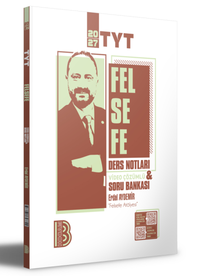 2027 TYT Felsefe Ders Notları ve Video Çözümlü Soru Bankası Benim Hocam Yayınları FotokoPink