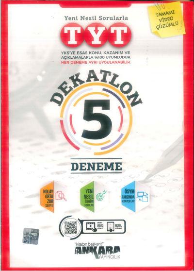 TYT DEKATLON 5 DENEME FotokoPink