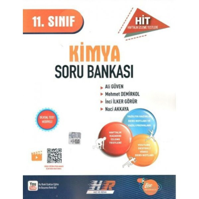 11. Sınıf Kimya HİT Soru Bankası Hız ve Renk FotokoPink