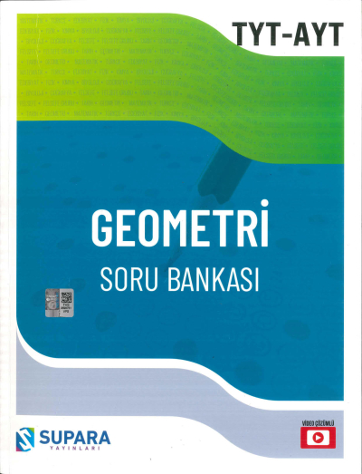 TYT AYT Geometri Soru Bankası Supara Yayınları FotokoPink