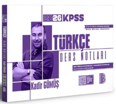2026 KPSS Türkçe Ders Notları Benim Hocam Yayınları FotokoPink
