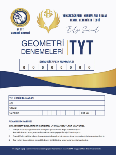 TYT GEOMETRİ DENEMELERİ 14*10 FotokoPink