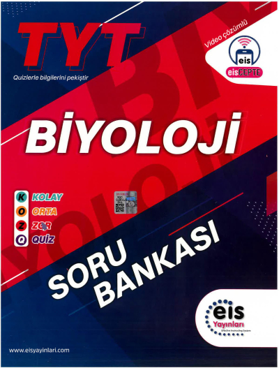 Koz Serisi TYT Biyoloji Soru Bankası Eis Yayınları