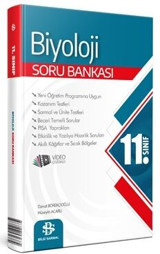 11. Sınıf Biyoloji Soru Bankası Bilgi Sarmal Yayınları FotokoPink