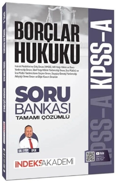 KPSS A Grubu Borçlar Hukuku Soru Bankası İndeks Akademi FotokoPink