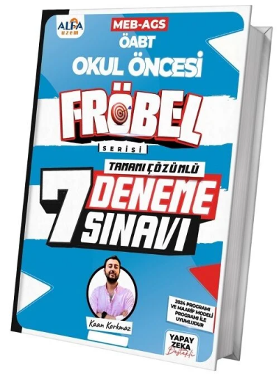 ÖABT MEB-AGS Okul Öncesi Öğretmenliği FRÖBEL 7 Deneme Çözümlü TKM Akademi FotokoPink