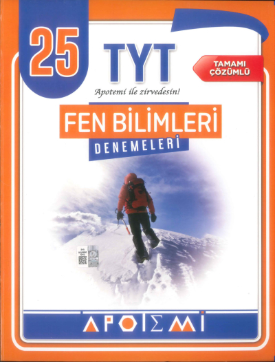 TYT Fen Bilimleri 25 Deneme Apotemi Yayınları FotokoPink