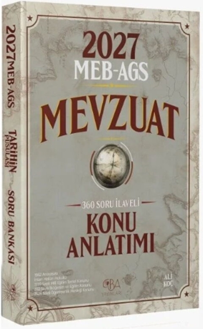 MEB AGS Mevzuat Konu Anlatımı CBA Yayınları FotokoPink