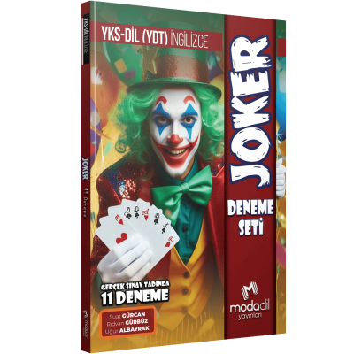 YKS DİL Joker 11 Deneme Seti Modadil Yayınları FotokoPink
