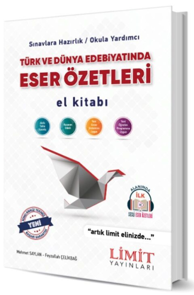 Türk ve Dünya Edebiyatında Eser Özetleri El Kitabı Limit Yayınları FotokoPink