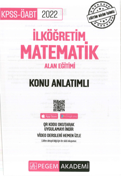 İLKÖĞRETİM MATEMATİK ALAN EĞİTİMİ KONU ANLATIMLI FotokoPink