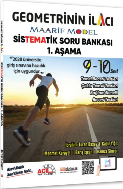 2028 TYT AYT Geometrinin İlacı Maarif Model Sistematik Soru Bankası 1 Acil Yayınları FotokoPink