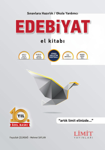 Edebiyat El Kitabı Limit Yayınları FotokoPink