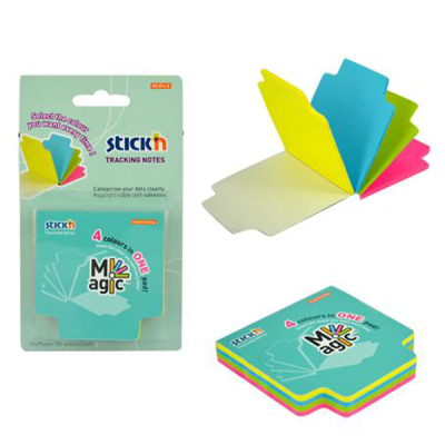 Stickn 70x70 Magıc 4 Neon Renk 100 Yaprak FotokoPink